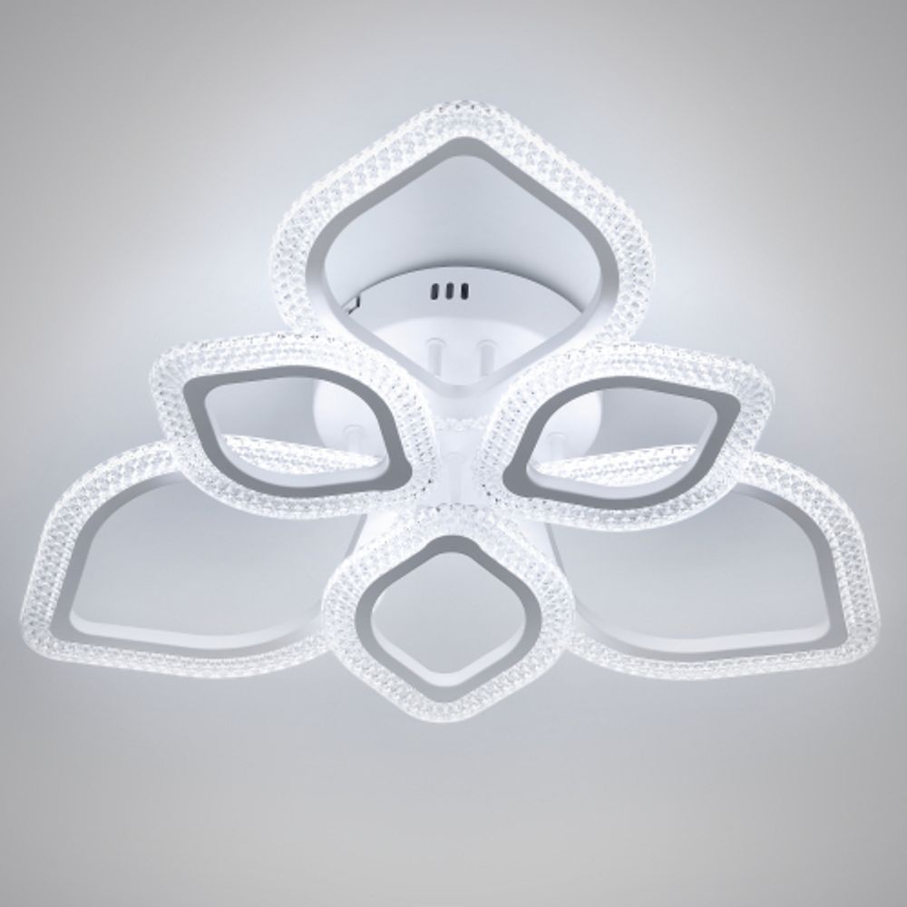 Светильник потолочный светодиодный Rivoli Megan 6110-107 106 Вт LED 2800К - 6200К модерн с пультом | Rivoli