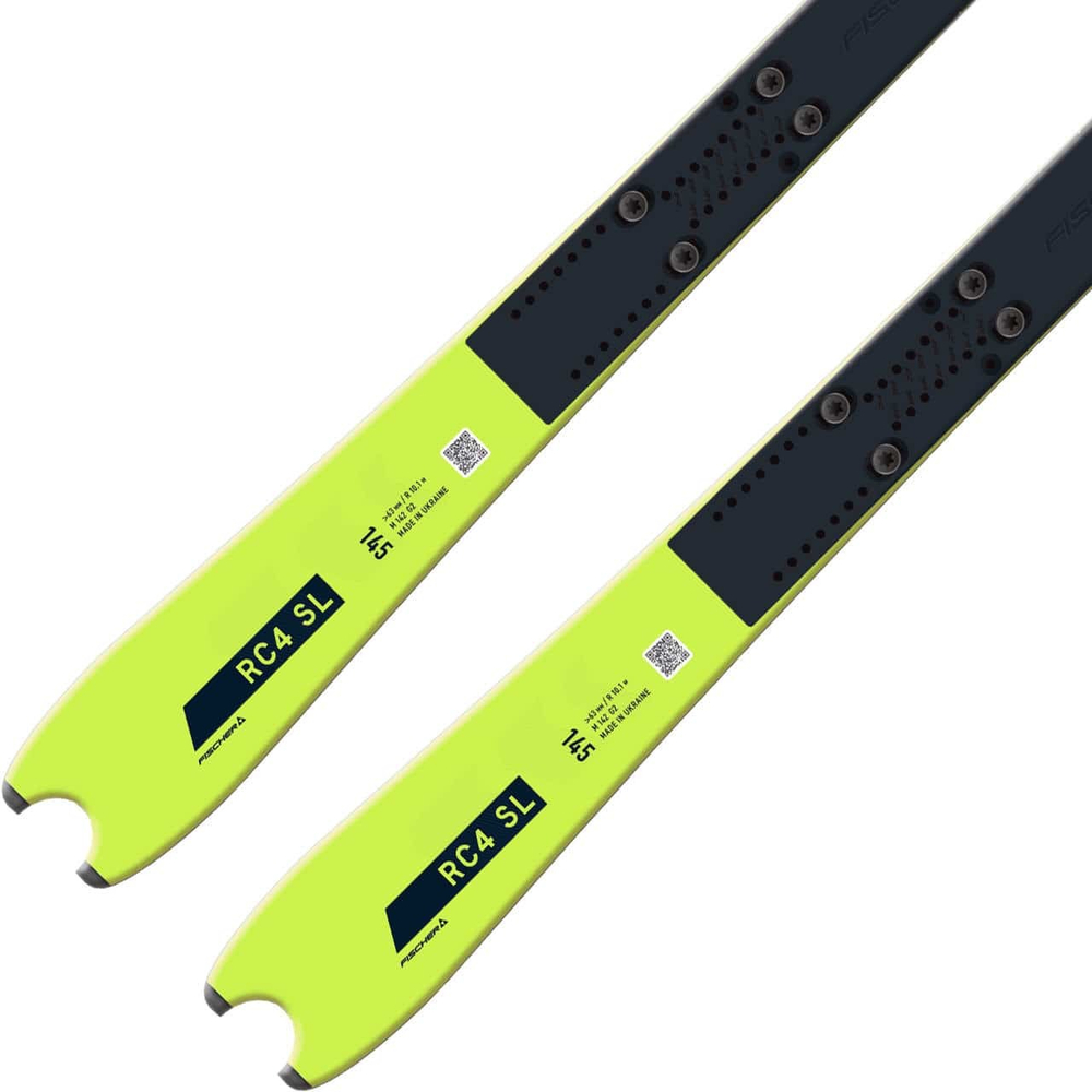 FISCHER юниорский слалом A11023 RC4 WORLDCUP SL JR. M-PLATE 140 см, 145 см, 150 см без креплений/с креплениями Z11/с креплениями Z9/с креплениями Tyrolia FF Pro 11