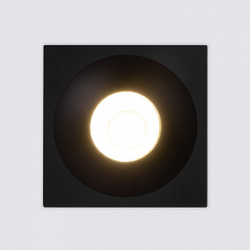 Встраиваемый светильник Elektrostandard 15271/LED черный