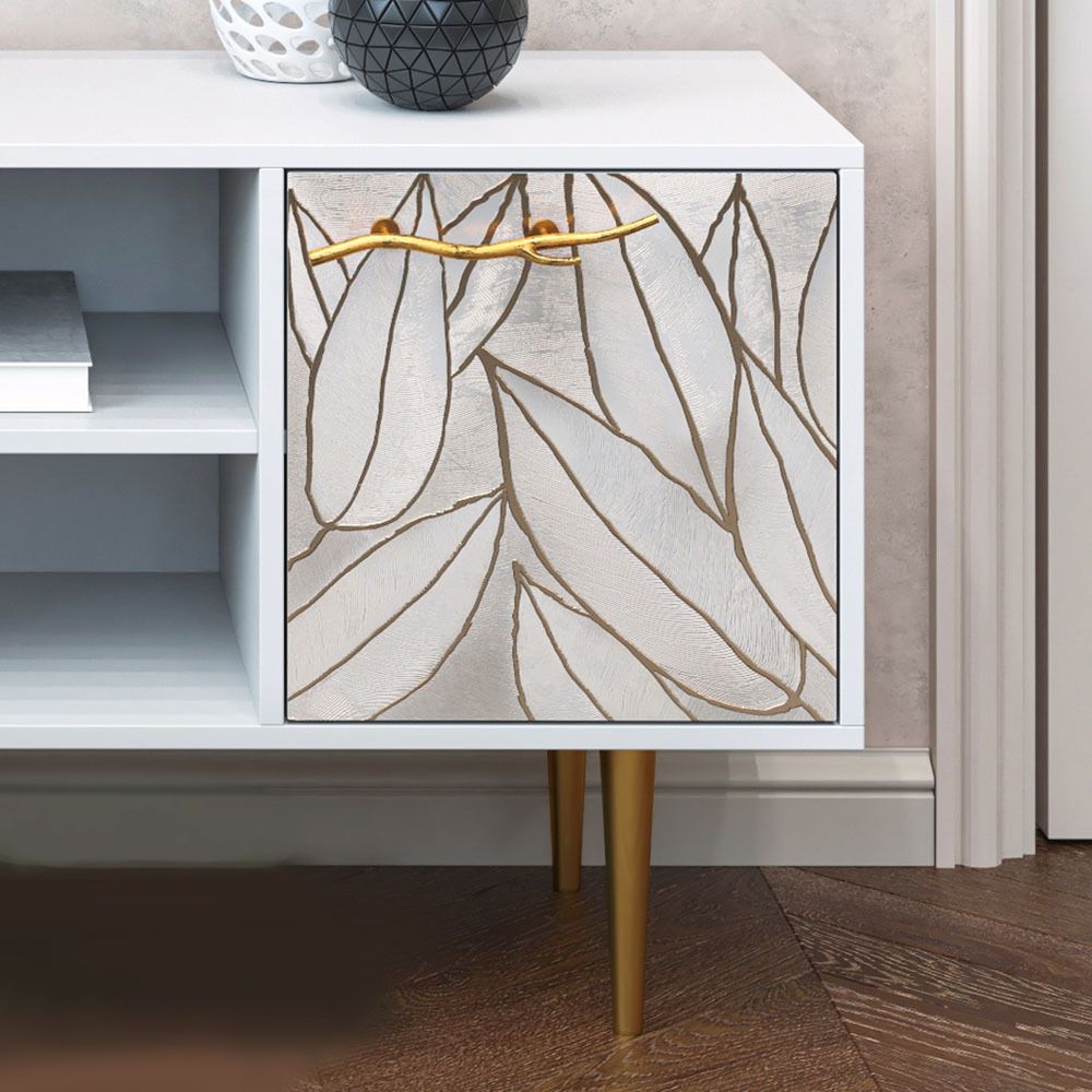 Тумба под ТВ Арт 155см Стайл Айс Голд