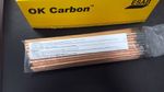 0700 007 004 Угольные электроды DC 6.35x305 OK Carbon 1/4x12 in. (омеднённые) ESAB