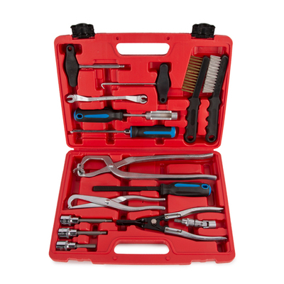 WDK-214600 Набор инструментов для ремонта и обслуживания тормозной системы, 15 предметов