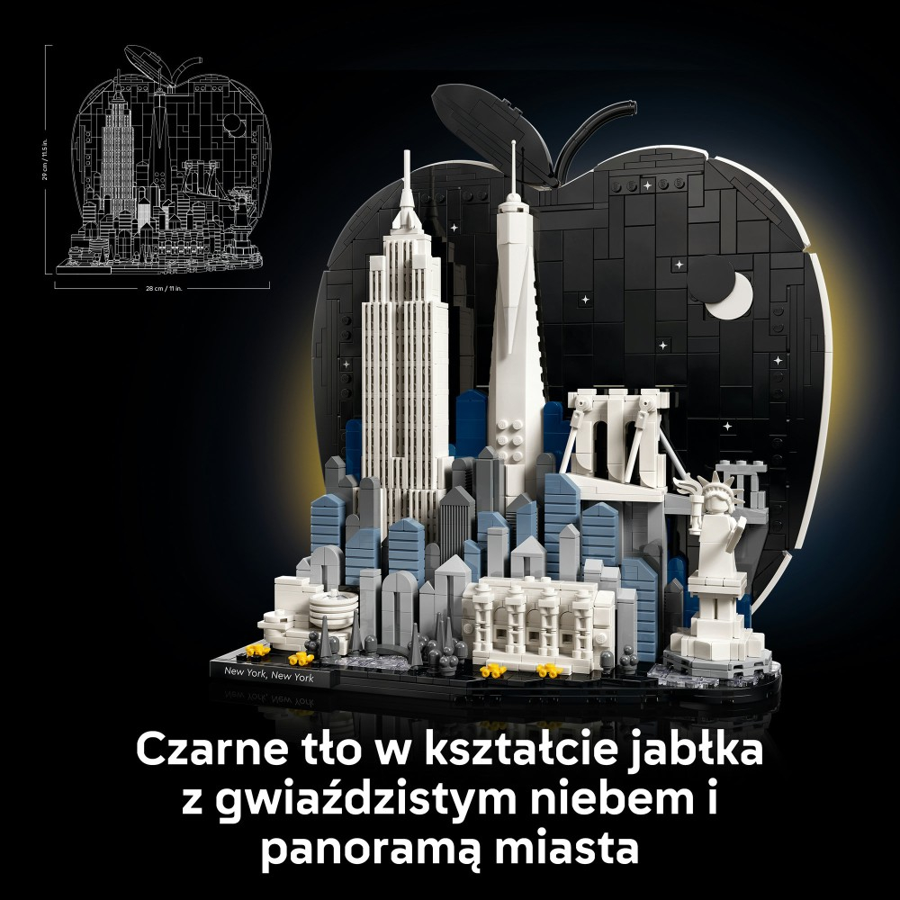 Конструктор LEGO Architecture 21066 Нью-Йорк — Большое Яблоко — фото 5