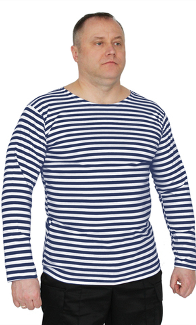 Тельняшка ГОСТ голубая полоса