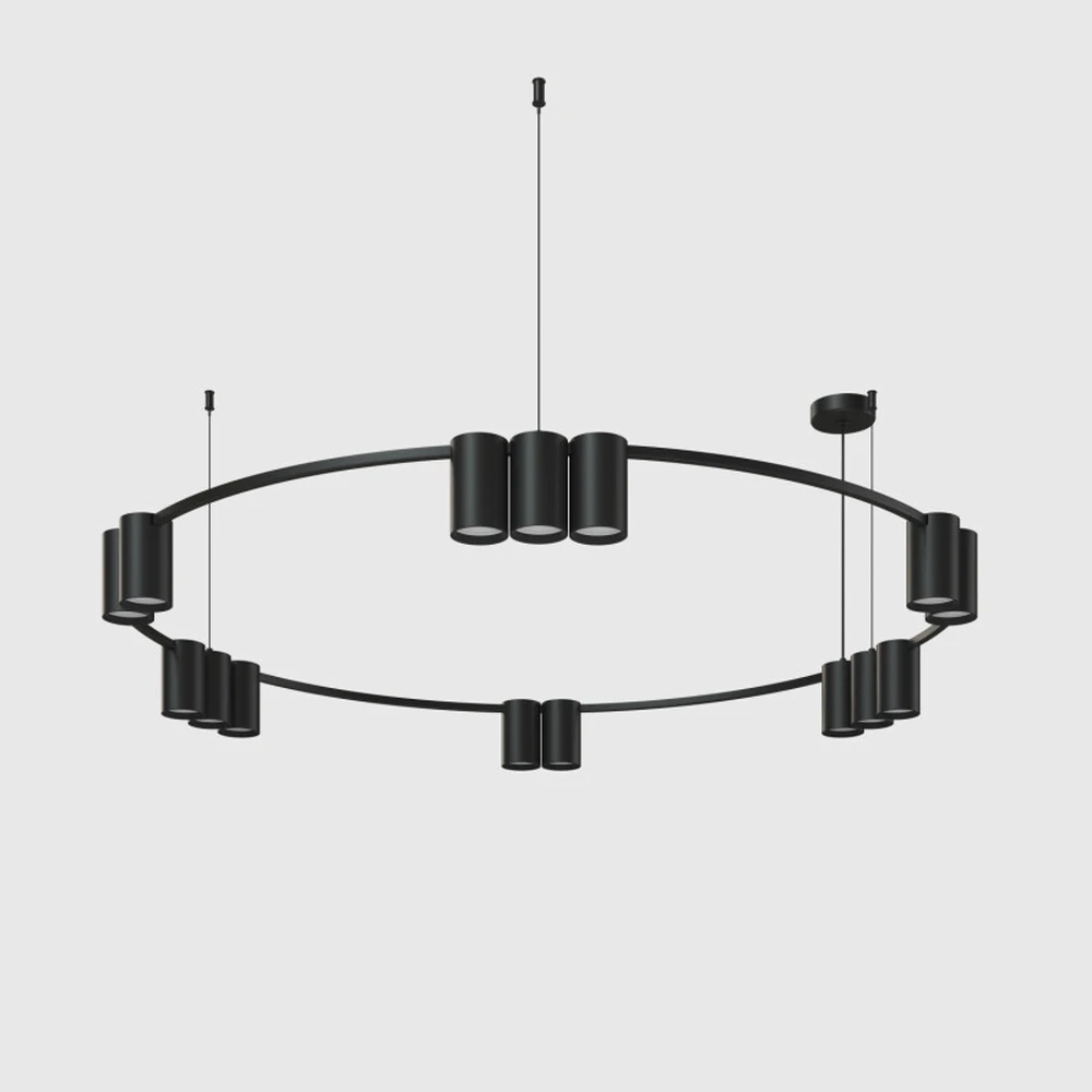 Подвесная люстра Denkirs ORBIT DK4067-BK