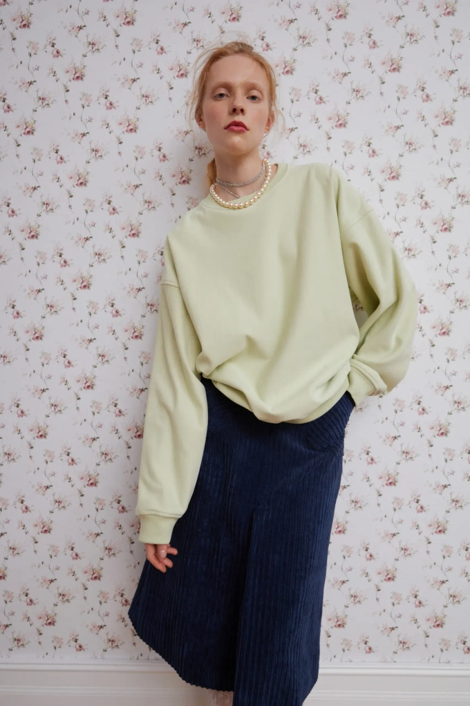 Толстовка, мятный