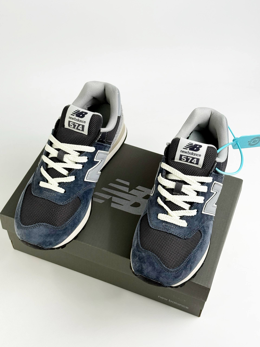 Кроссовки New Balance 574 #B234 (син.)