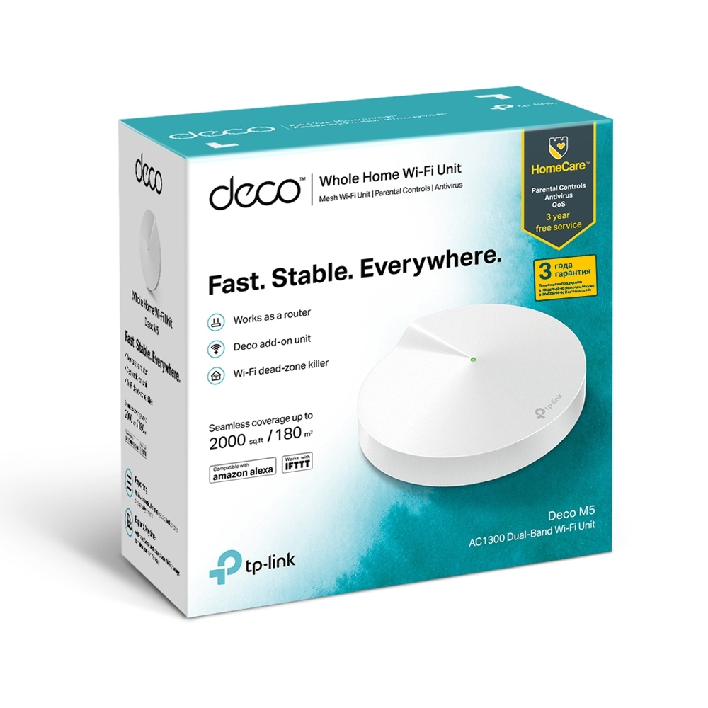 Wi-Fi роутер TP-Link Deco M5 1-Pack