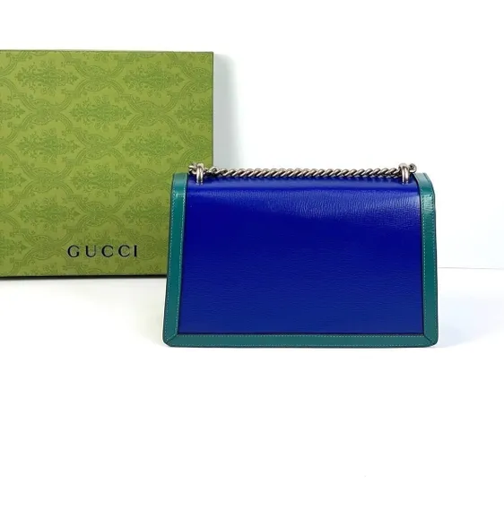 Сумка Gucci Dionysus Small бирюзовый/синий
