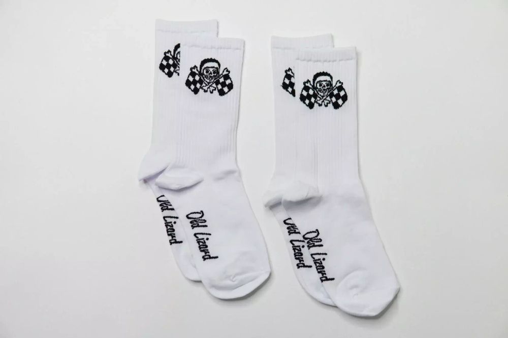 Носки Old Lizard Reaper белые