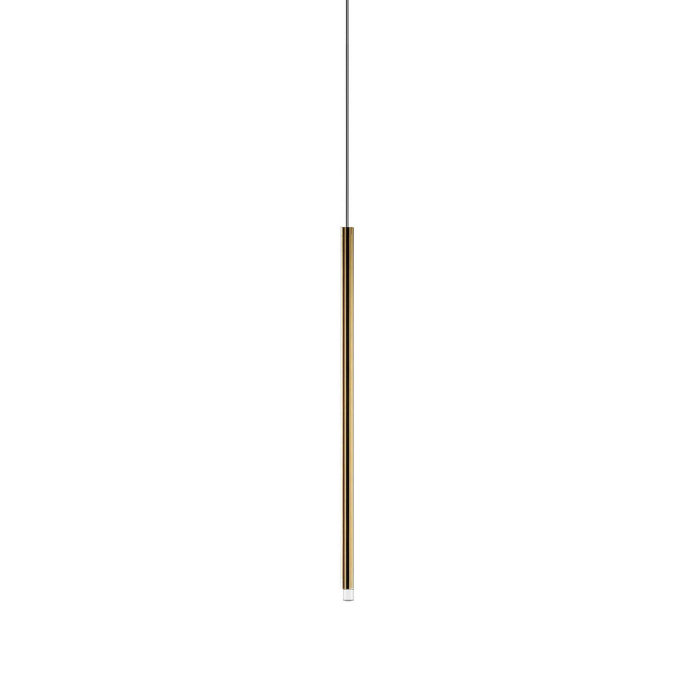 Pendant design lamp  A-tube by Nano by Studio Italia Design (Gold)