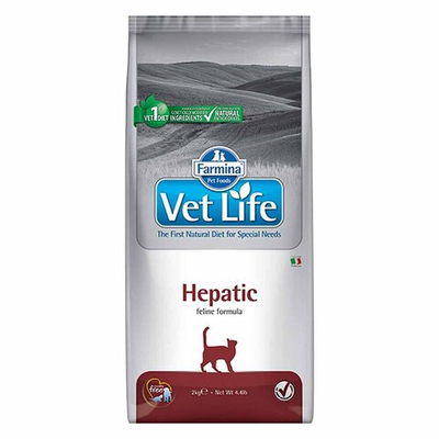 Farmina Vet Life Cat Hepatic - корм диета для кошек при заболеваниях печени