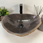 Раковина из речного камня RS-65229 54*43*15 0857