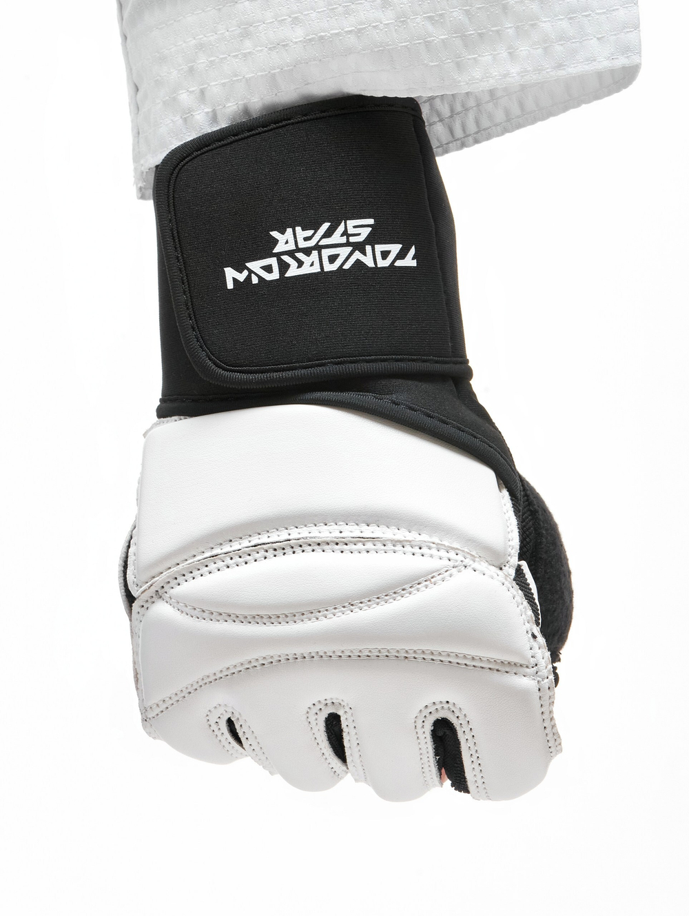 Перчатки для тхэквондо Tomorrow Star Vortex черно-белые