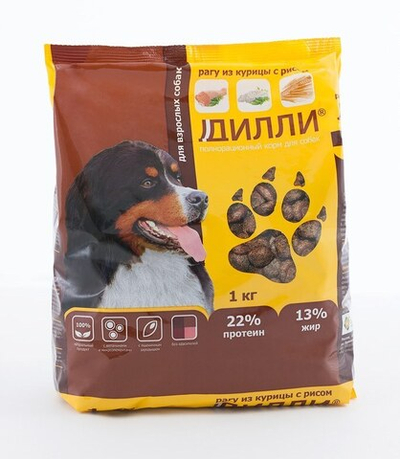 Дилли д/соб курица с рисом