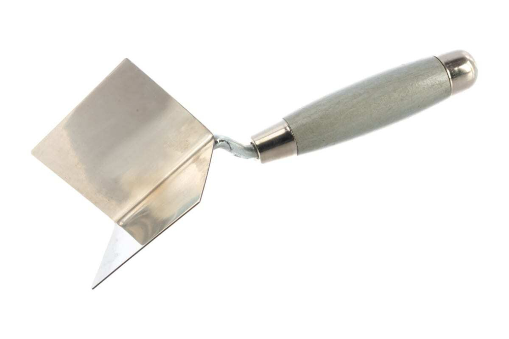 МАСТЕРОК MATRIX ИЗ НЕРЖ.СТАЛЬ ДЛЯ ВНЕШНИХ УГЛОВ. ДЕРЕВ.РУЧКА 80*60*60ММ 86312