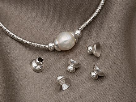 Шапочка для бусин 6мм