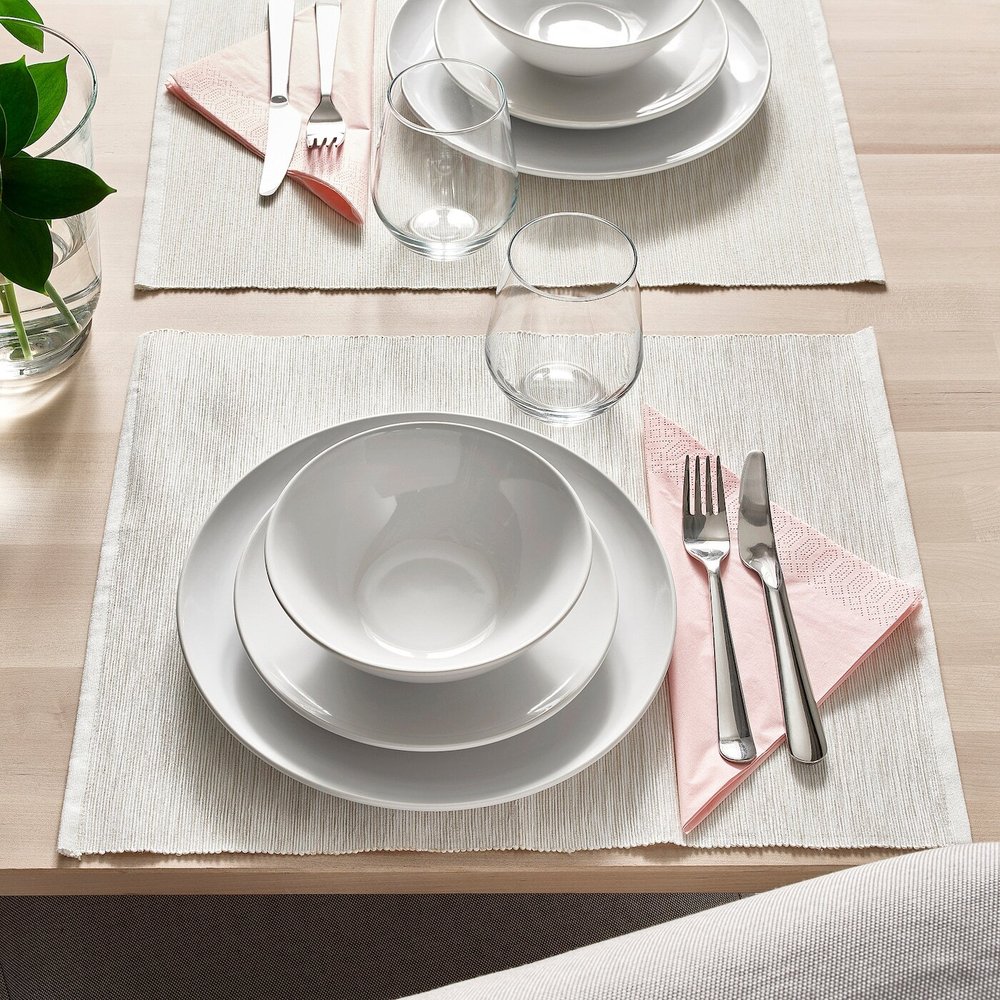IKEA GODMIDDAG  (ИКЕА ГОДМИДДАГ)  -  Миска, белая, 16 см