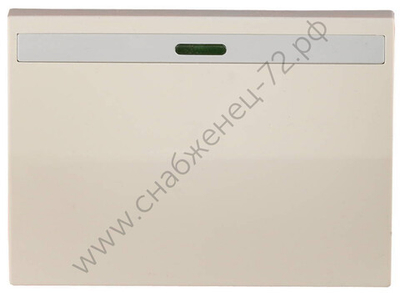 СВЕТОЗАР Эффект, без вставки и рамки, Одноклавишный выключатель (SV-54438-B)