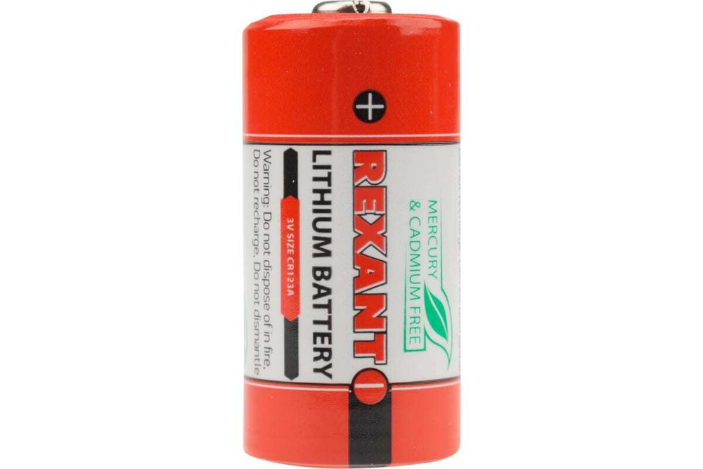 Батарейка REXANT CR123, CR123A 3V 30-1111
