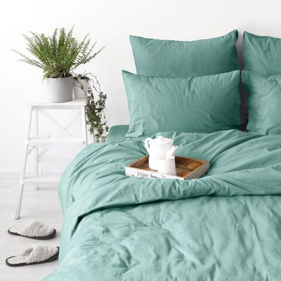 Набор Наволочек "Verossa" Melange 50/70 50/70 рисунок emerald 01 НН00001