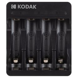 Зарядное устройство для аккумуляторов Kodak USB Overnight charger with 4 x AAA 1100 mAh [K4AA/AAA]