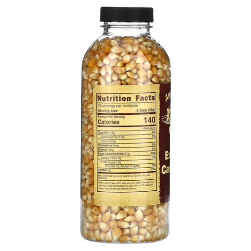 Amish Country Popcorn, очень большая карамель, 396 г (14 унций)