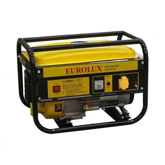 Бензиновый генератор "EUROLUX" G3600A