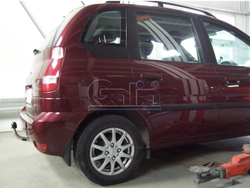 Фаркоп оцинкованный Galia H043A для Hyundai Matrix 2001-2008(паспорт и сертификат в комплекте)(без электрики)