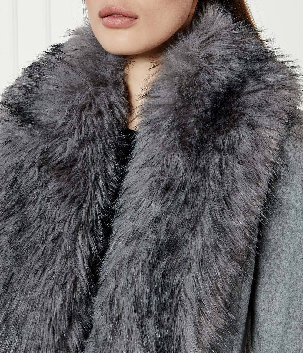 Пальто 2в1 VALERIE Marciano Guess - серый(4BGL09 9957Z)