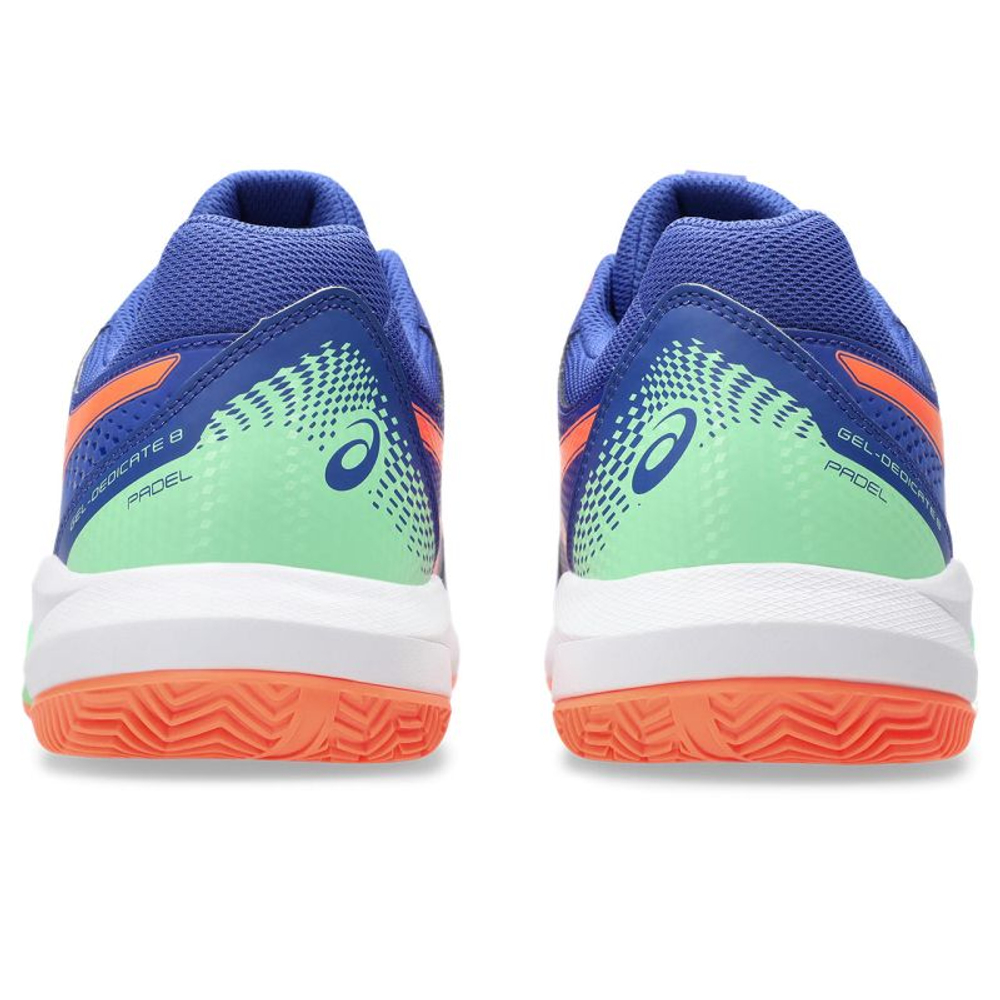 Мужские кроссовки для Падел Asics Gel-Dedicate 8 Padel - dark cobalt/vivid coral