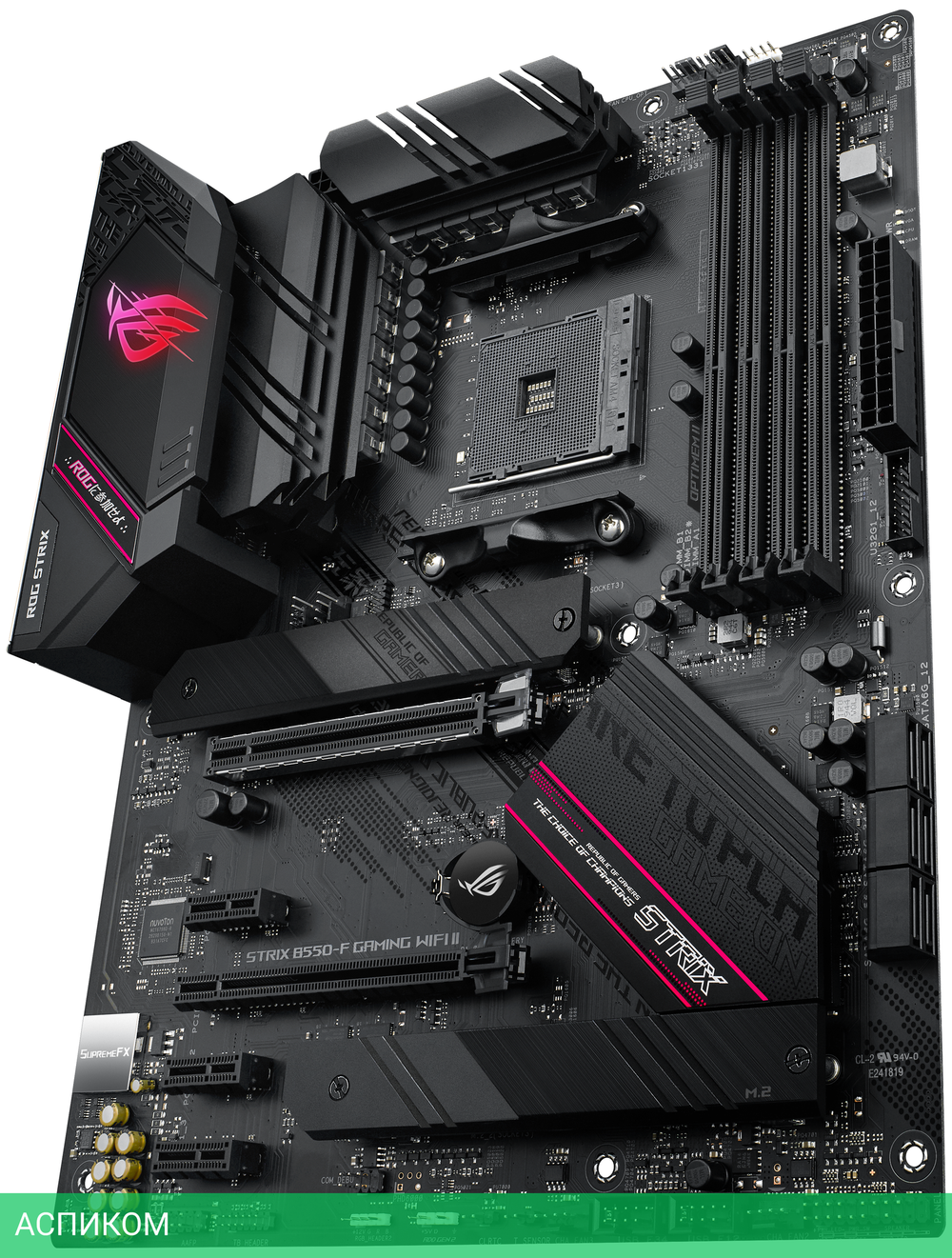 Материнская плата ASUS Rog Strix B550-F Gaming WiFi II (90MB19V0-M0EAY0)