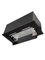 Вытяжка встраиваемая MACBI M-Box-G 60R BLACK черное стекло 850 м3/ч +ПДУ