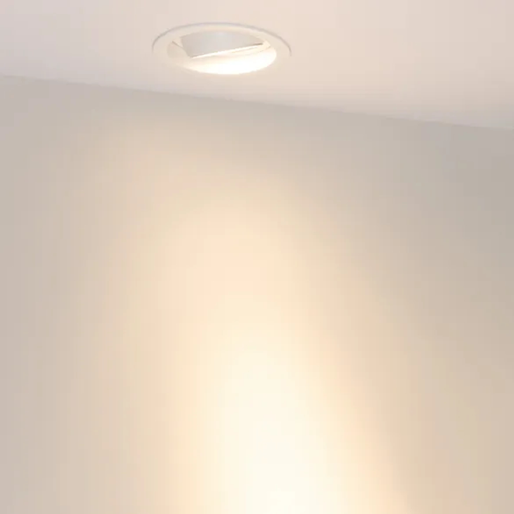 Светильник MS-VORTEX-BUILT-R110-20W Warm3000 (WH-WH, 20 deg, 230V) (Arlight, IP20 Металл, 5 лет) 056565