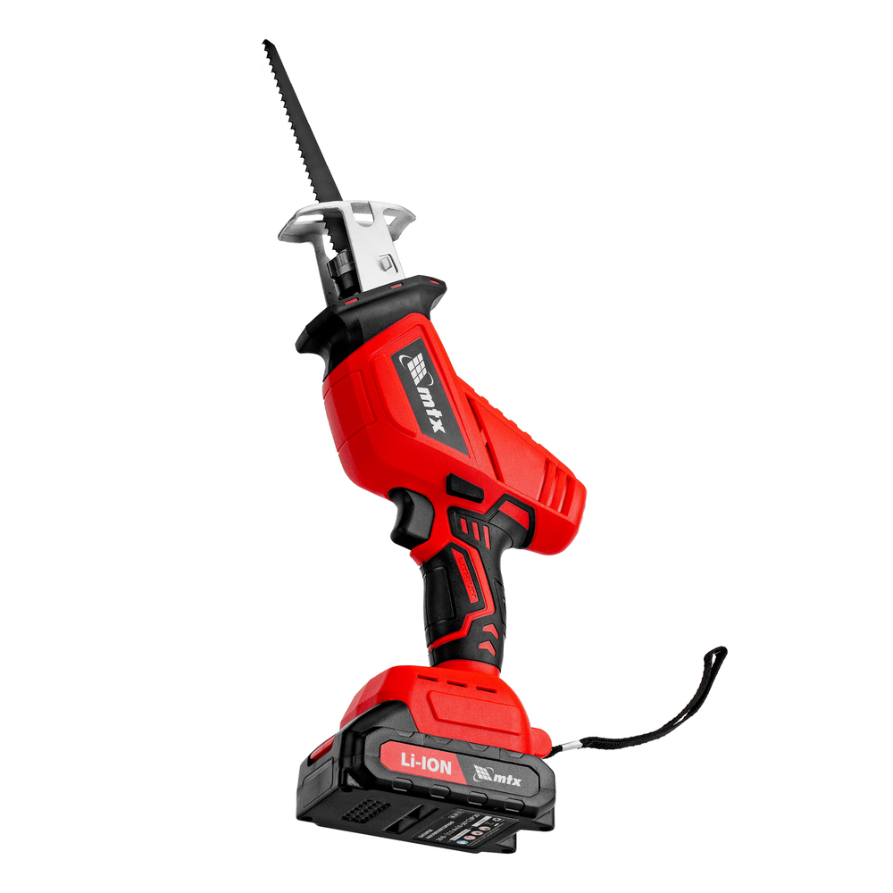 Пила сабельная аккумуляторная RС-80, Li-Ion, 20 В MTX