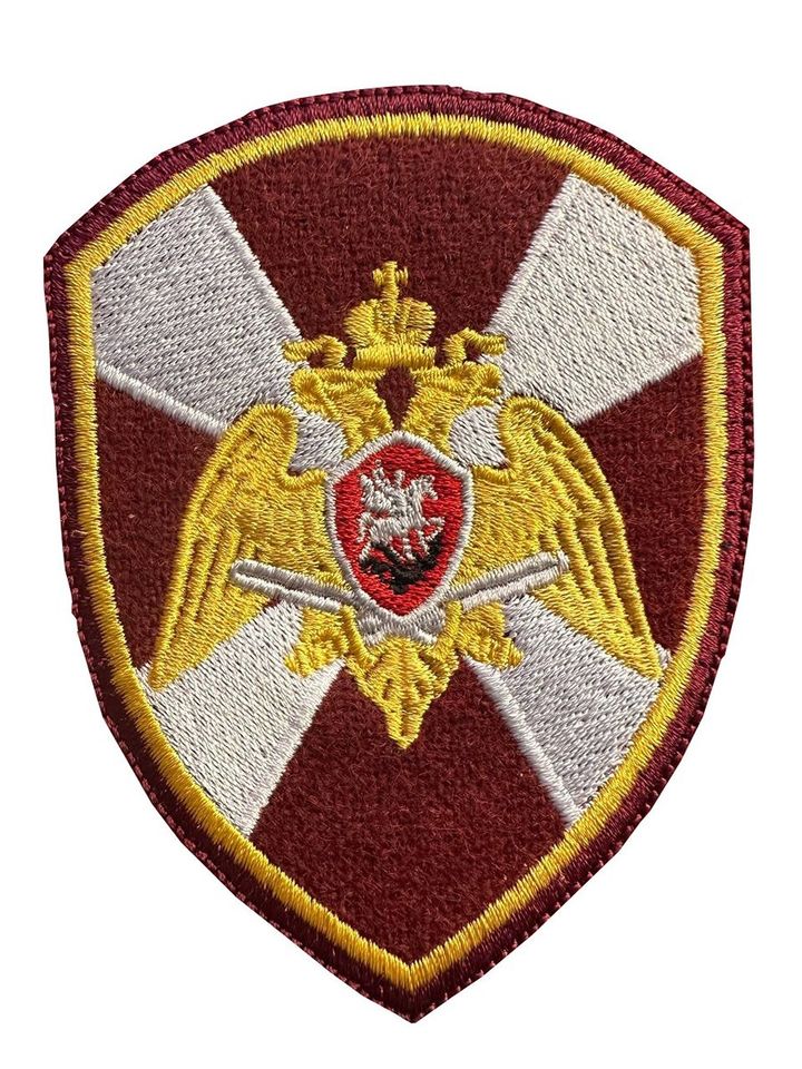 Шеврон Росгвардия вышитый орёл (щит)