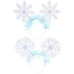 Ободок карнавальный «Весёлые снежинки»