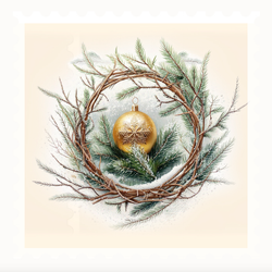 Открытка к Новогодним сказкам