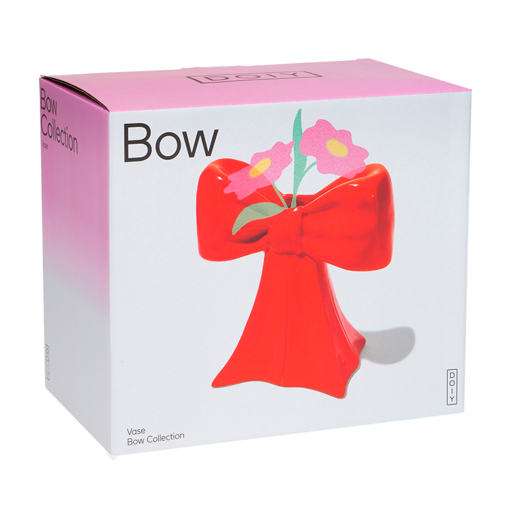 Ваза для цветов bow, 20 см