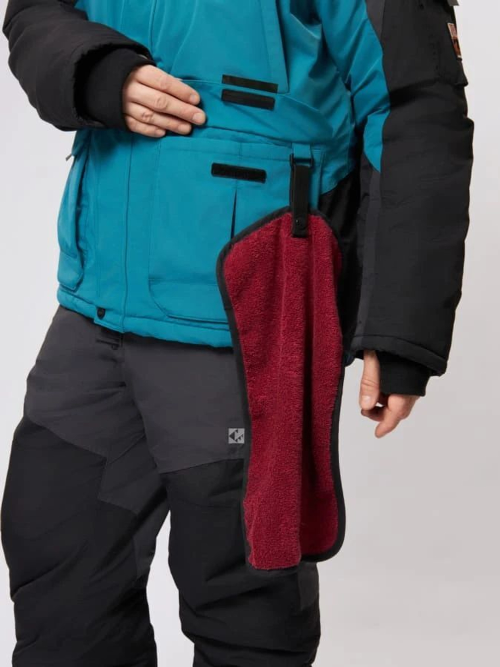 Костюм зимний Alaskan Dakota Stream XL зеленый/серый/черный (куртка+ полукомбинезон)