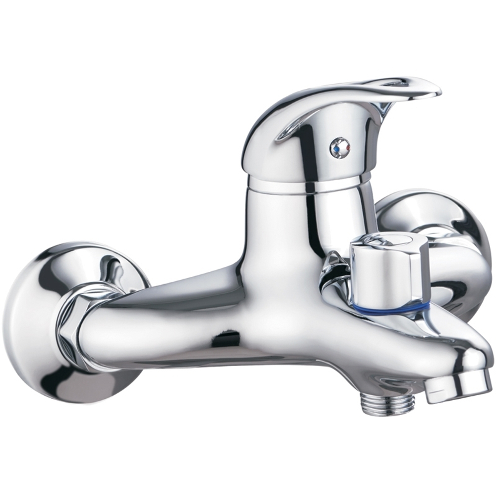 ZEGOR KLO3-A048 Смеситель  для ванны  с литым изливом  40 встраиваемый  переключатель