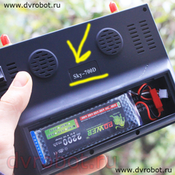 Аккумулятор 7.4V/2200/25С-LiPo/JST