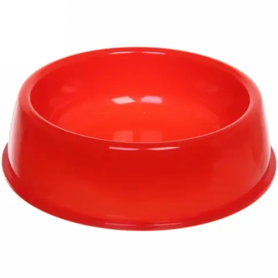 Миска пластиковая «Мр. Марли», цвет красный, 21*6,5см /780мл