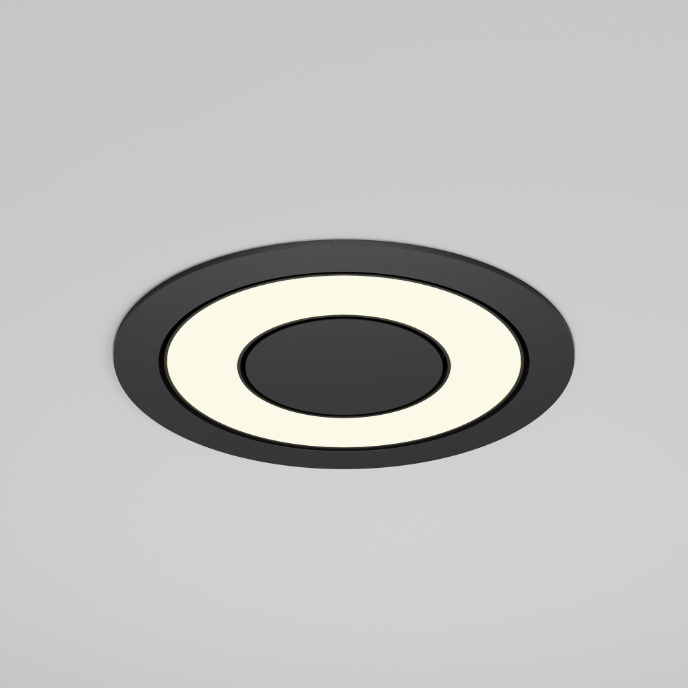 Встраиваемый светодиодный светильник Maytoni Vector DL102-12W3K-B