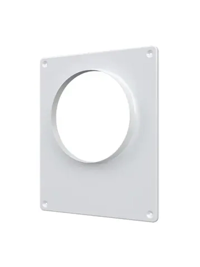 Площадка торцевая ERA D130 мм 196х236 мм окрашенная сталь