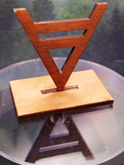 Настольный оберег "Символ Велеса"