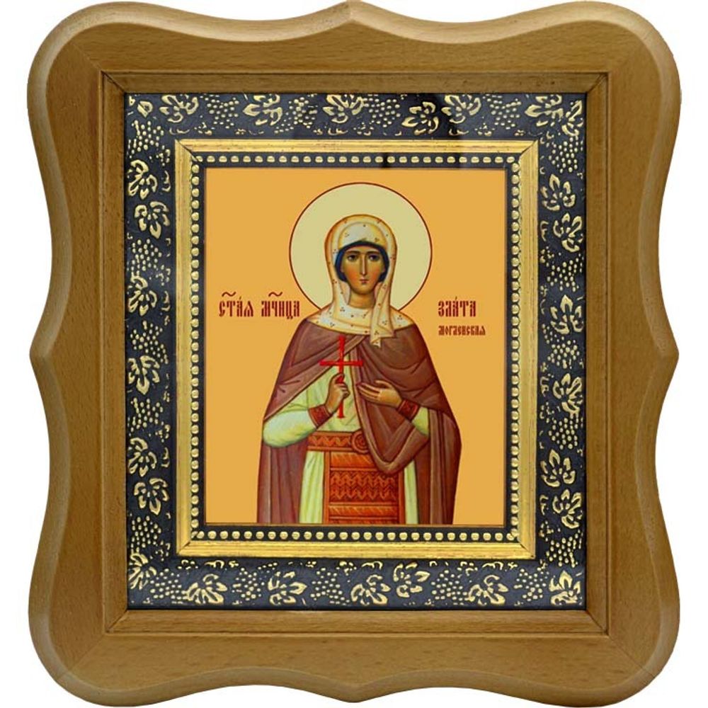 Злата Могленская великомученица. Икона на холсте.