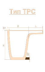 Тигель TPC 30  Lн=300 Тигель TPC 30  Lн=300