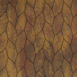 Тротуарная плитка СКОШЕННЫЙ ШЕСТИУГОЛЬНИК - Листопад гладкий Осень