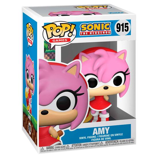 Фигурка Funko POP! Games Sonic the Hedgehog Amy Rose (915) 70582 / Фигурка Фанко ПОП! по мотивам серии игр "Sonic the Hedgehog", Эми Роуз